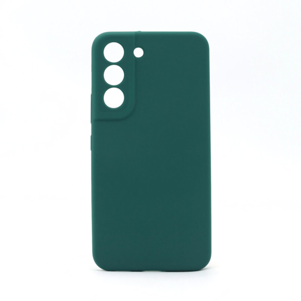 LindeCovers Samsung S22 - Silikonecover 22 Dark green