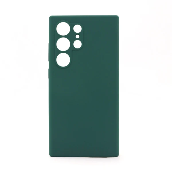 LindeCovers Samsung Galaxy S25 Ultra - Silikonecover 22 Dark Green