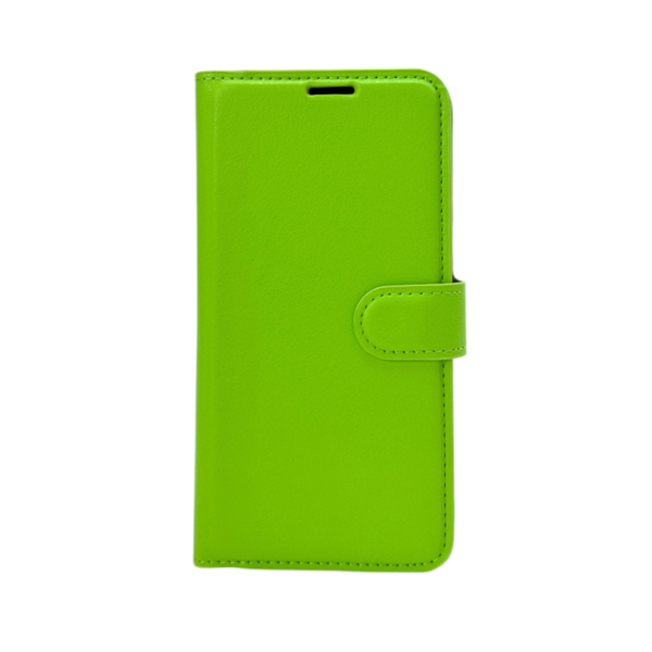 LindeCovers iPhone 13 Mini - PU Litchi Læder Flip Cover 6 Green