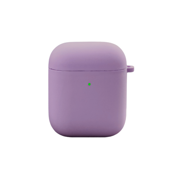 LindeCovers AirPods 1/2 Gen - Silikone Cover 13 Blackcurrant color