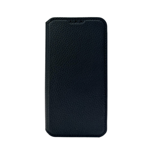 LindeCovers OnePlus 11 - Ægte Læder Flip Cover Black