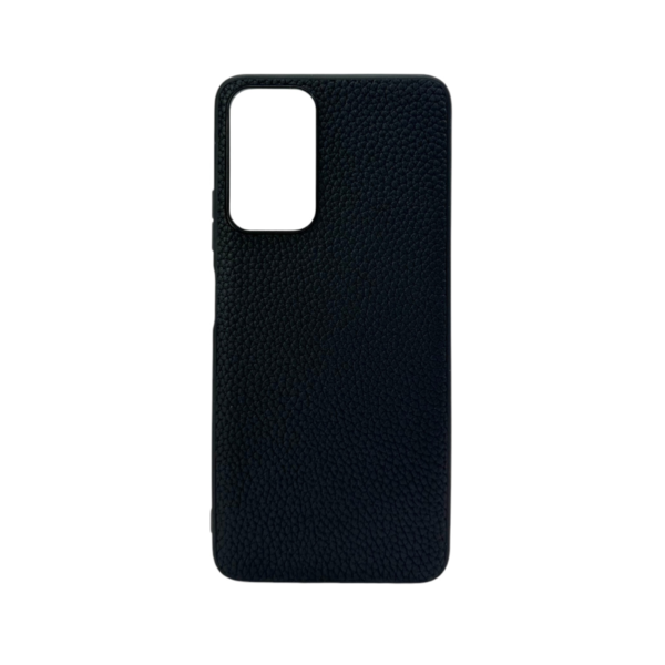 LindeCovers Xiaomi Redmi Note 11 - Rigtig Læder Bagside Cover Black