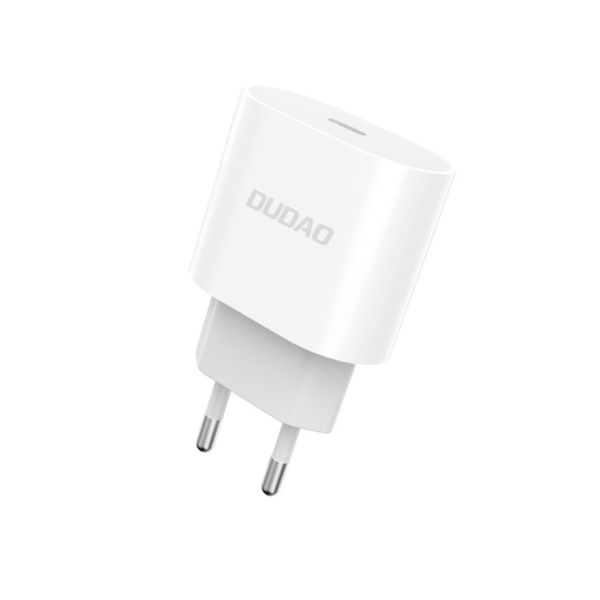 DUDAO A8SEU USB-C Quick Charger – 20W - Hvid