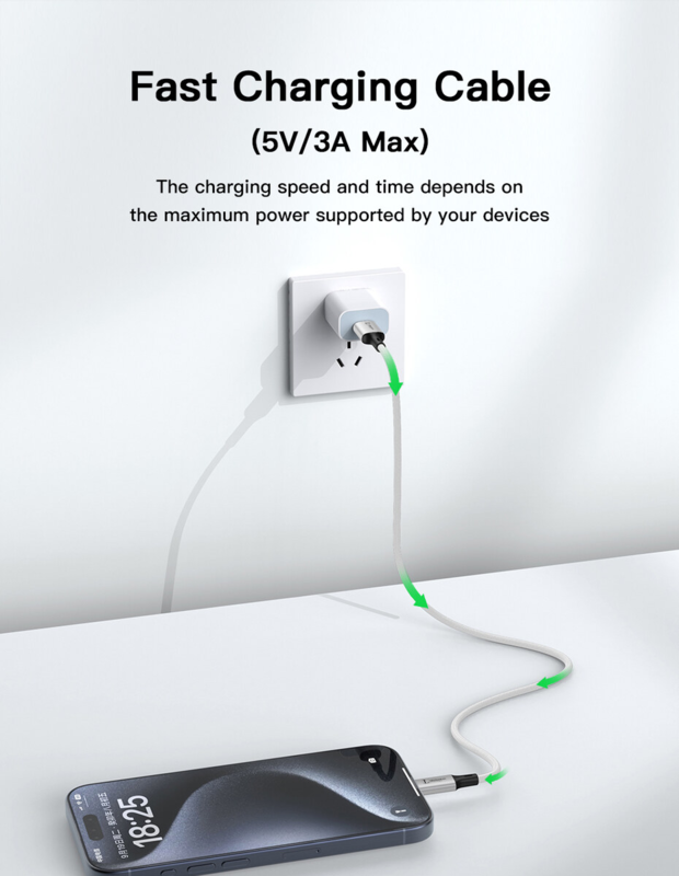 LindeCables - 0.5 m Hvid