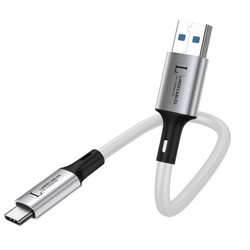 LindeCables - 0.5 m Hvid