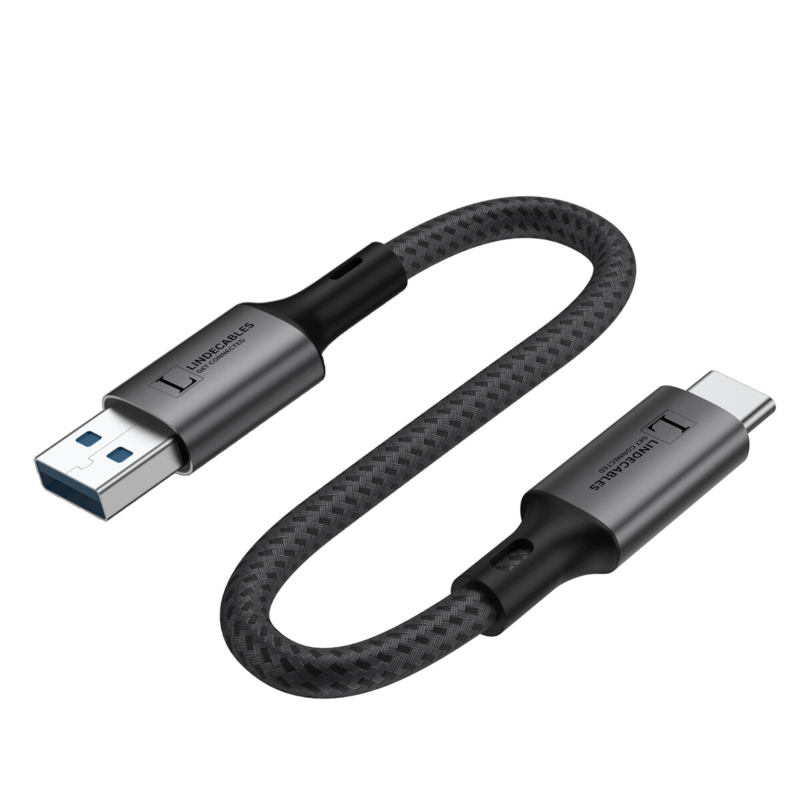 LindeCables - 0.5 m Grå