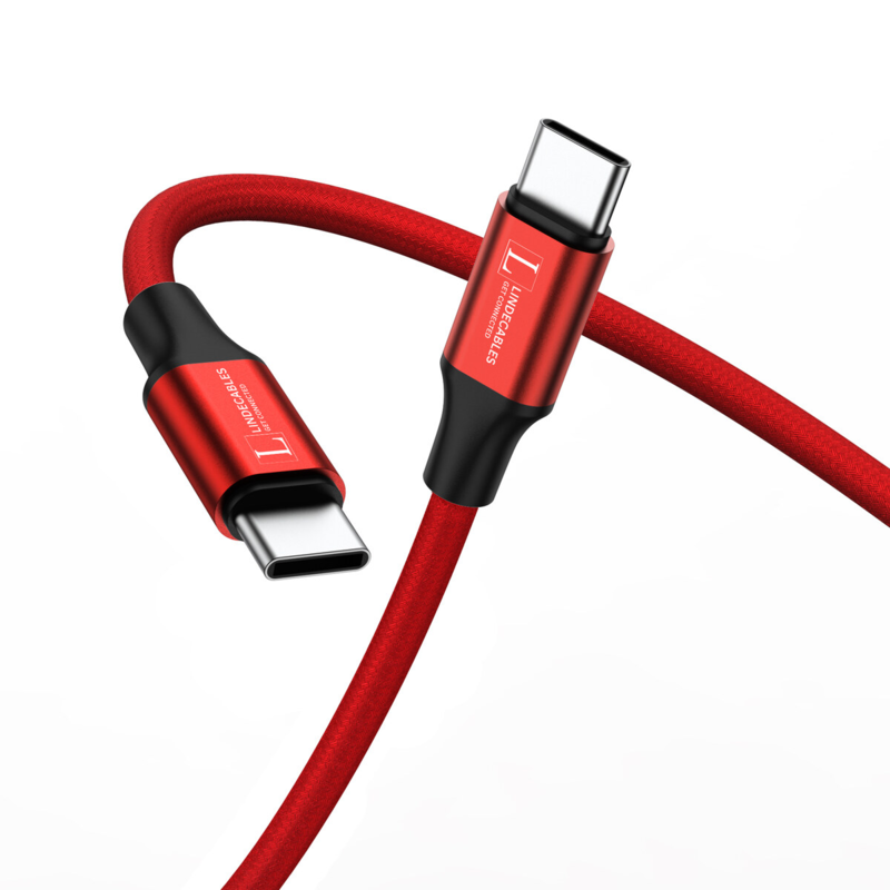 LindeCables - 1 meter - Rød