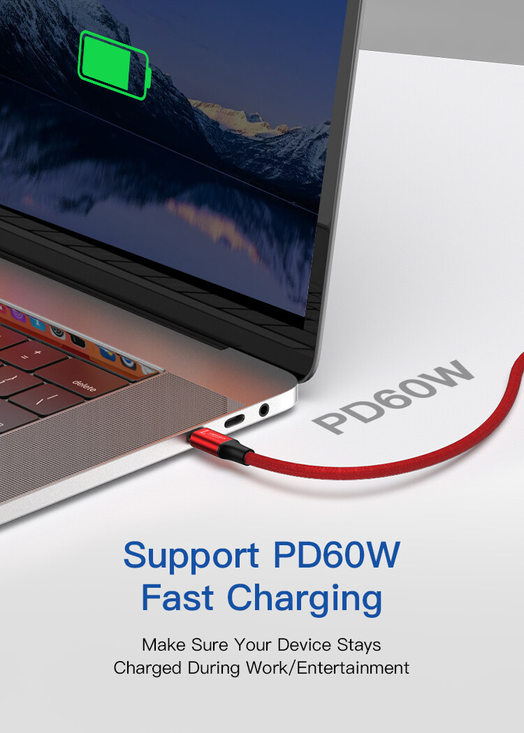 LindeCables - 2 meter - Rød