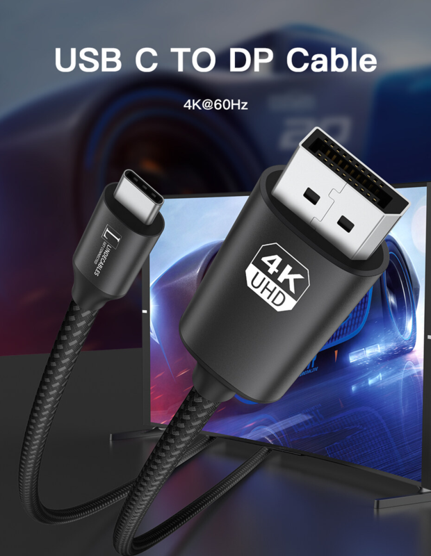 LindeCables - 3 m - Sort