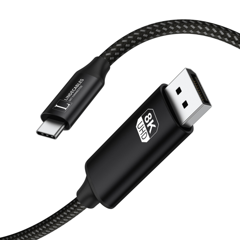 LindeCables - 1 meter - Sort