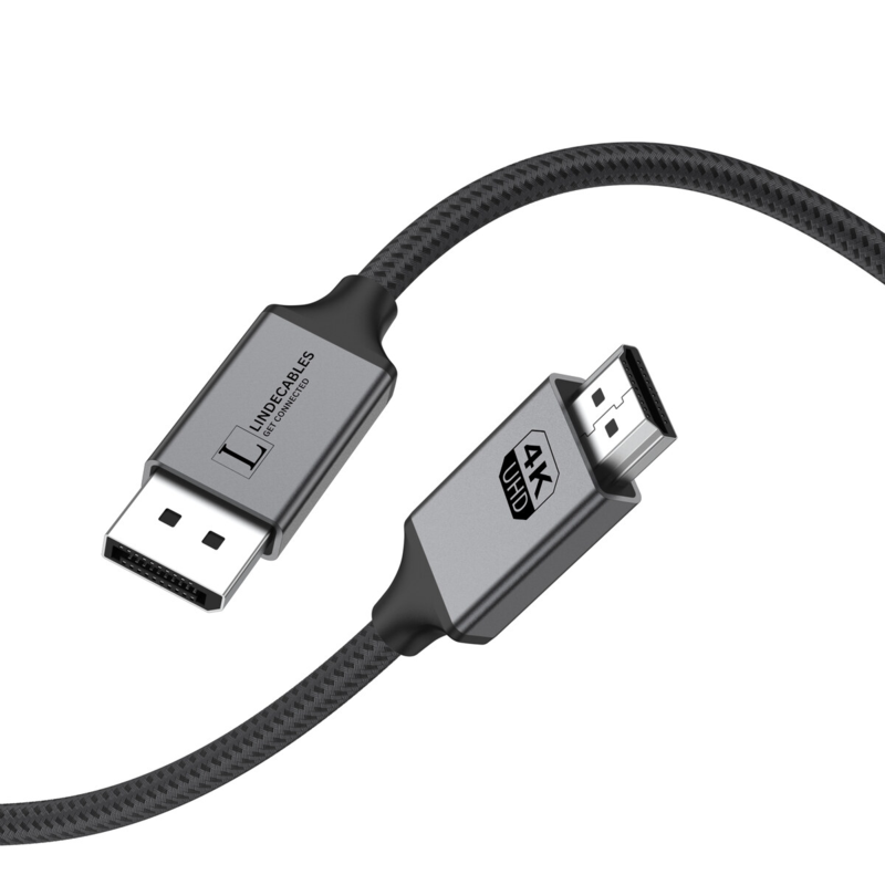 LindeCables - 1 meter - Grå