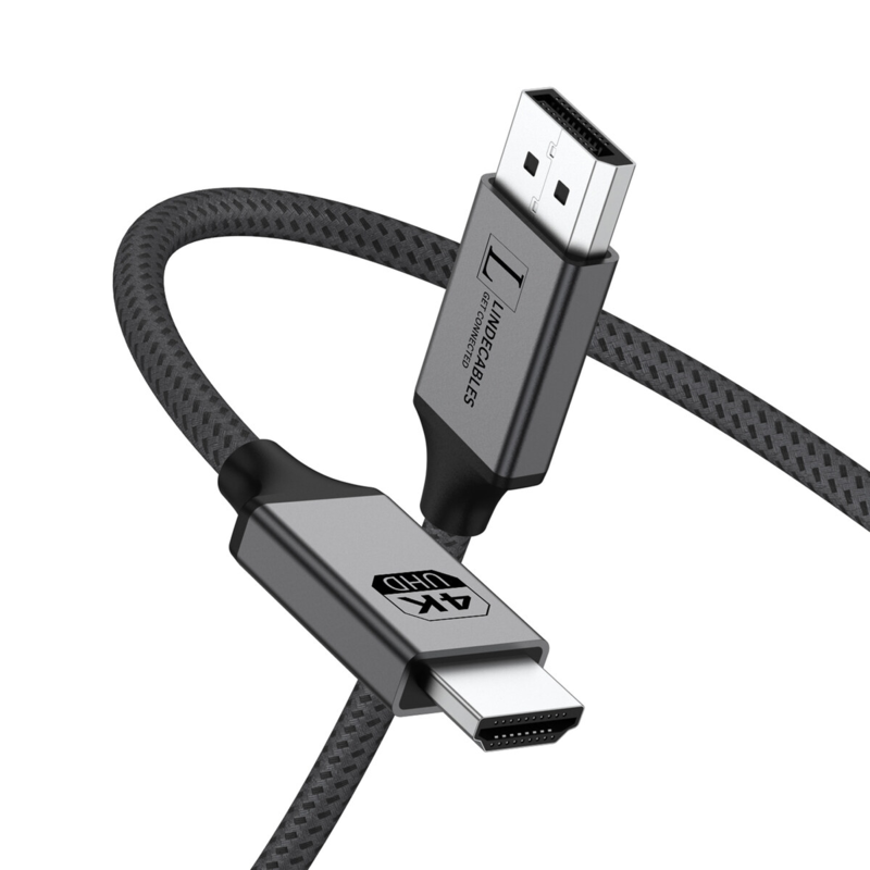 LindeCables - 1 meter - Grå