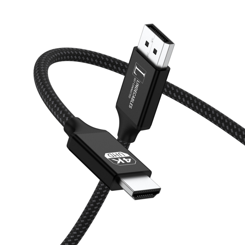 LindeCables - 2 meter - Sort