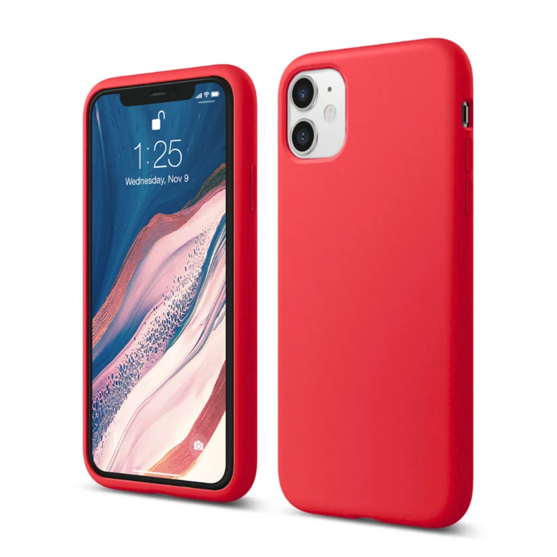 LindeCovers iPhone 11 - Silikonecover 39 Cranberry