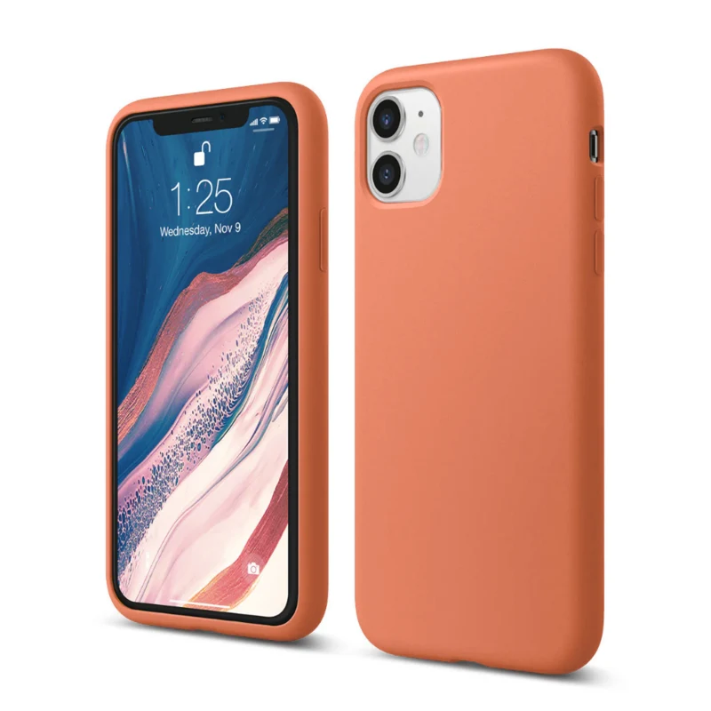 LindeCovers iPhone 11 - Silikonecover 27 Begonia