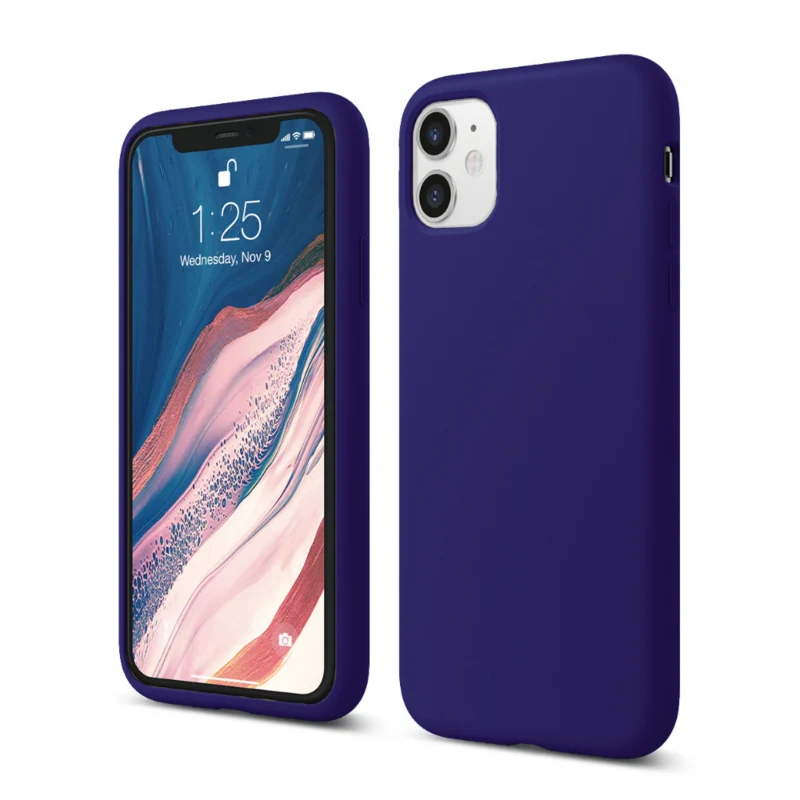 LindeCovers iPhone 11 - Silikonecover 30 Dark Purple