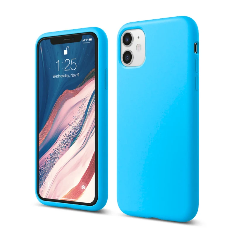 LindeCovers iPhone 11 - Silikonecover 16 Blue