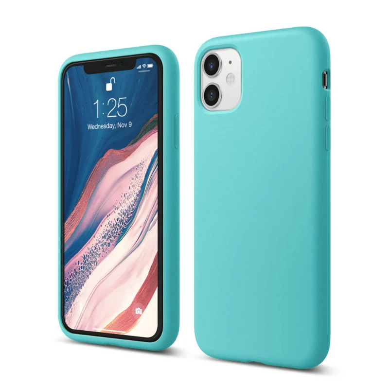 LindeCovers iPhone 11 - Silikonecover 21 Ice Aquamarine