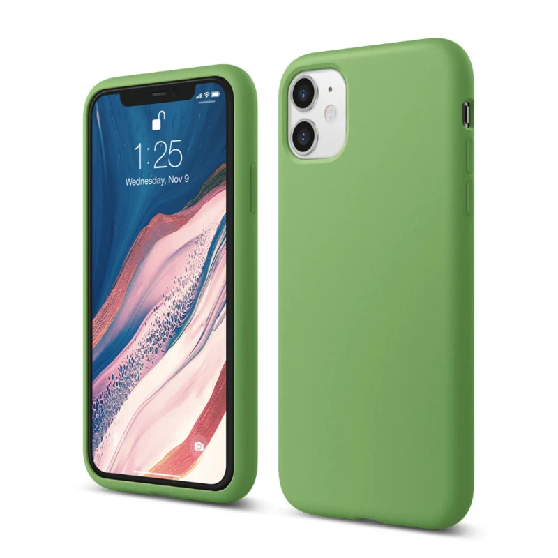 LindeCovers iPhone 11 - Silikonecover 1 Mint Green