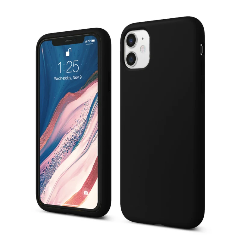 LindeCovers iPhone 11 - Silikonecover 18 Black