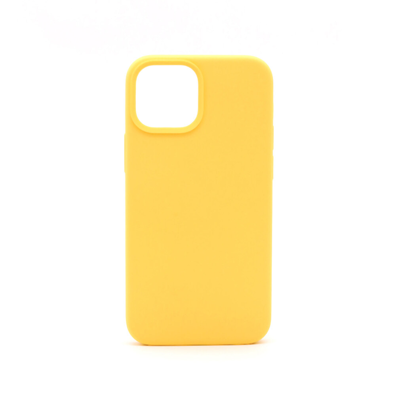 LindeCovers iPhone 12 Mini - Silikonecover 4 Yellow