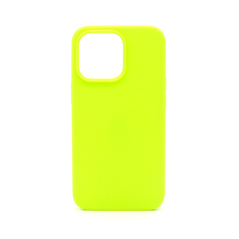 LindeCovers iPhone 13 Pro - Silikonecover 60 Fluorescent Green