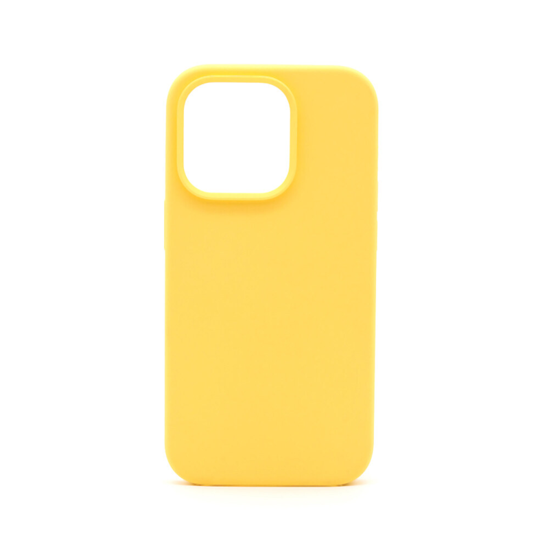 LindeCovers iPhone 14 Pro Max - Silikonecover 4 Yellow