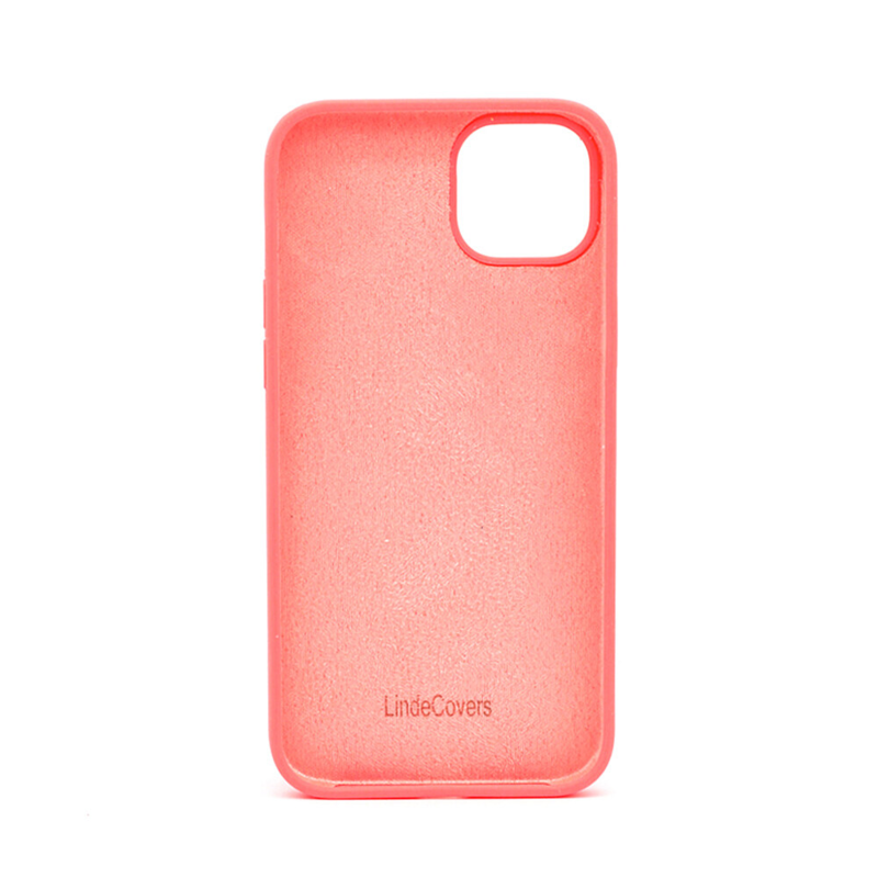 LindeCovers iPhone 14 Plus - Silikonecover 29 Peach