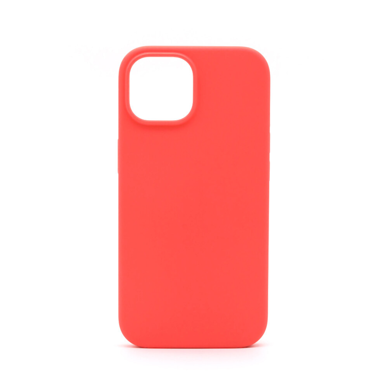 LindeCovers iPhone 15 Plus - Silikonecover 65 Pink Orange