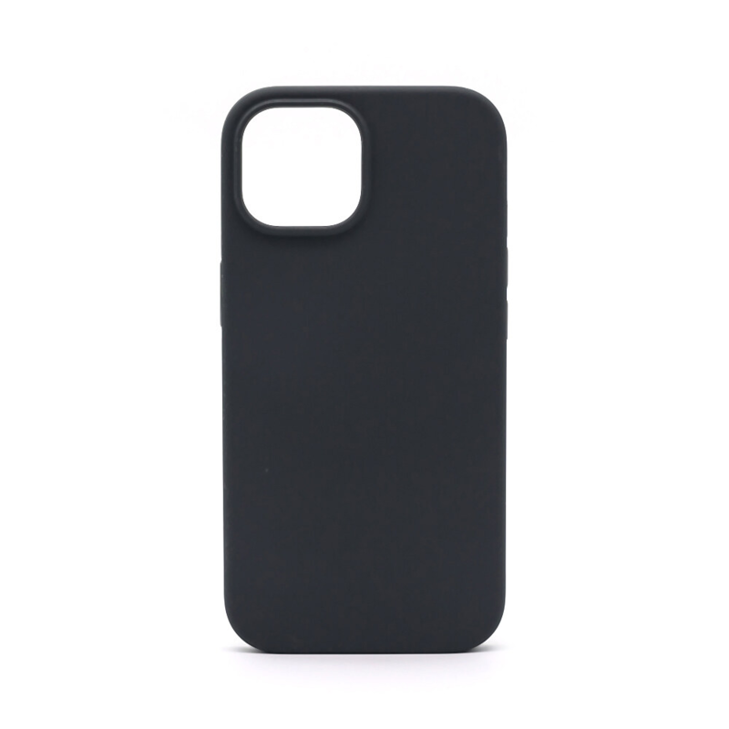 LindeCovers iPhone 15 Plus - Silikonecover 15 Charcoal Gray Black