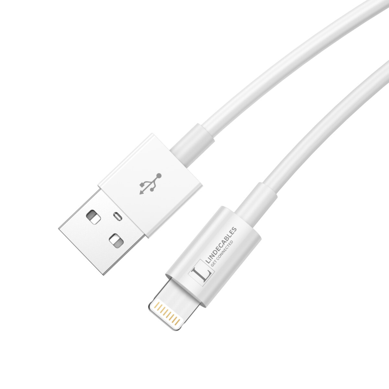 LindeCables -  1 meter - Hvid