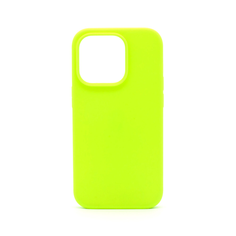 LindeCovers iPhone 14 Pro - Silikonecover 60 Fluorescent Green