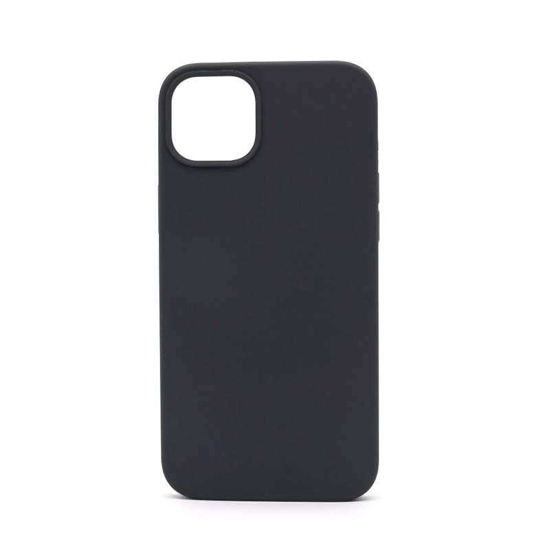 LindeCovers iPhone 14 - Silikonecover 15 Charcoal Gray Black