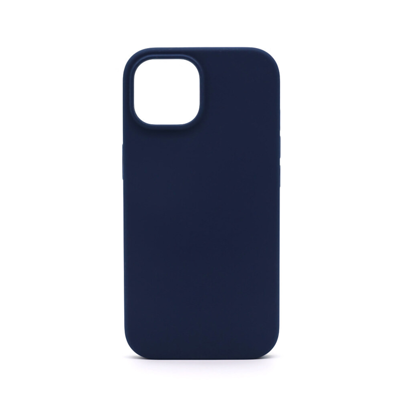 LindeCovers iPhone 15 - Silikonecover 63 Navy Blue