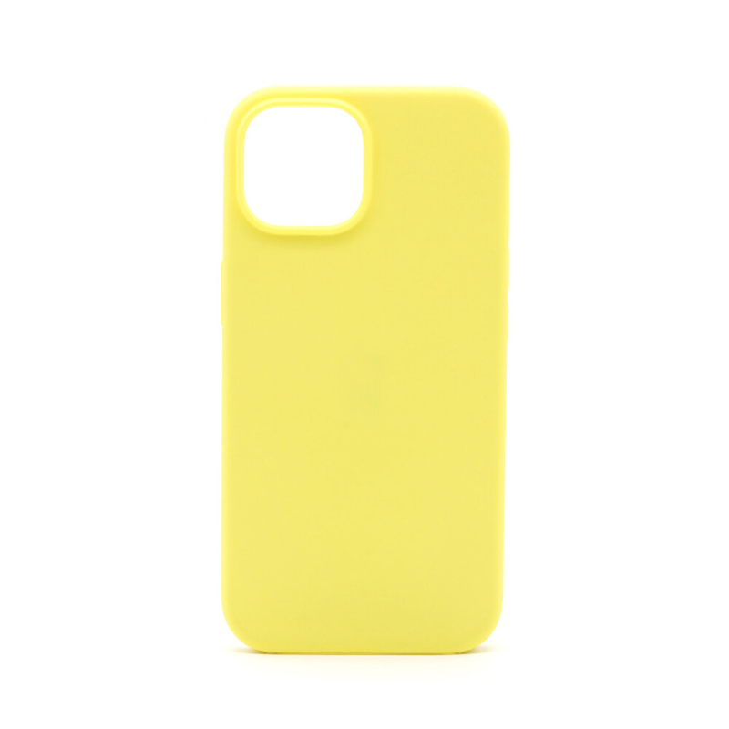 LindeCovers iPhone 15 - Silikonecover 37 Lemon Yellow
