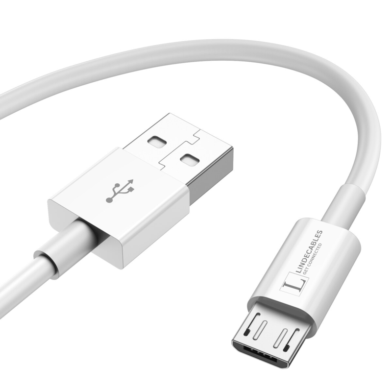 LindeCables - 1 meter - hvid