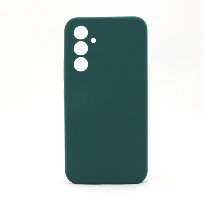 LindeCovers Samsung A25 - Silikonecover 22 Dark green