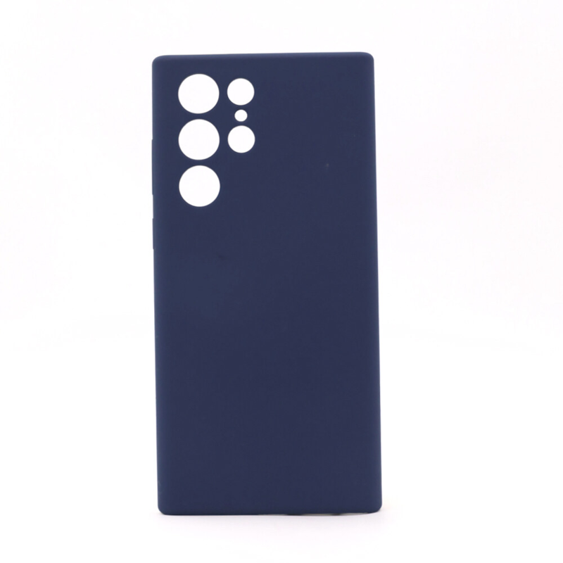 LindeCovers Samsung S21 Ultra - Silikonecover 8 Midnight Blue