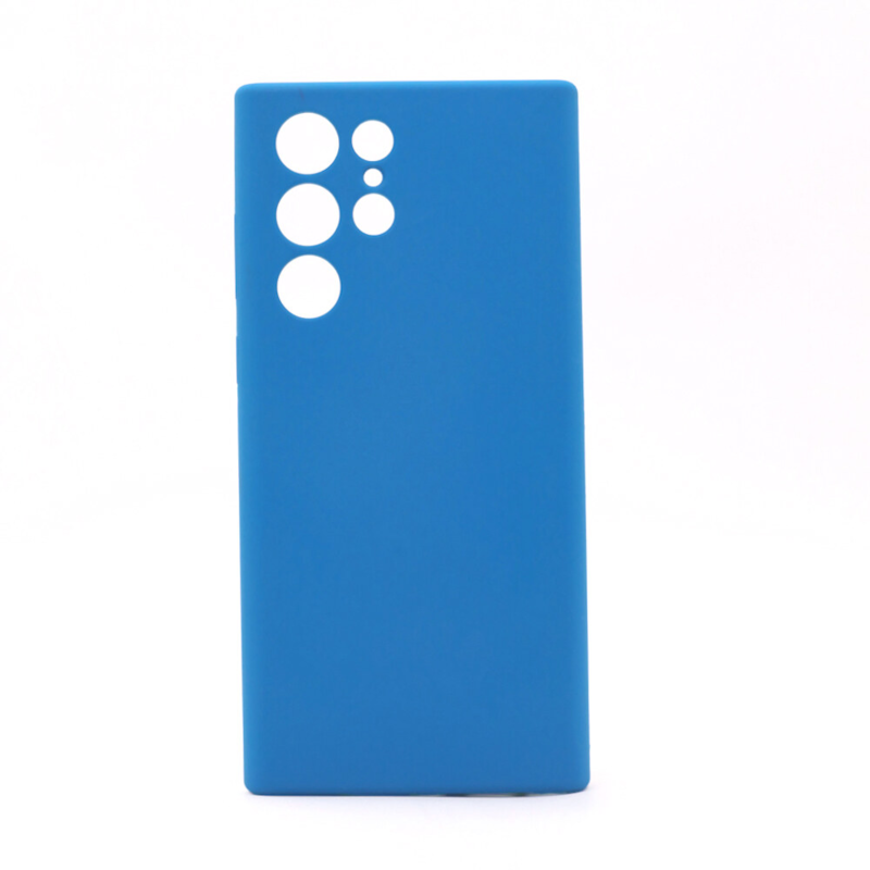 LindeCovers Samsung S21 Ultra - Silikonecover 10 Light Blue
