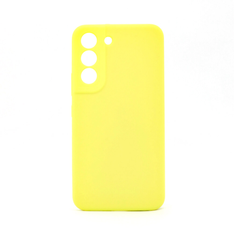 LindeCovers Samsung S22 Plus - Silikonecover 6 Yellow