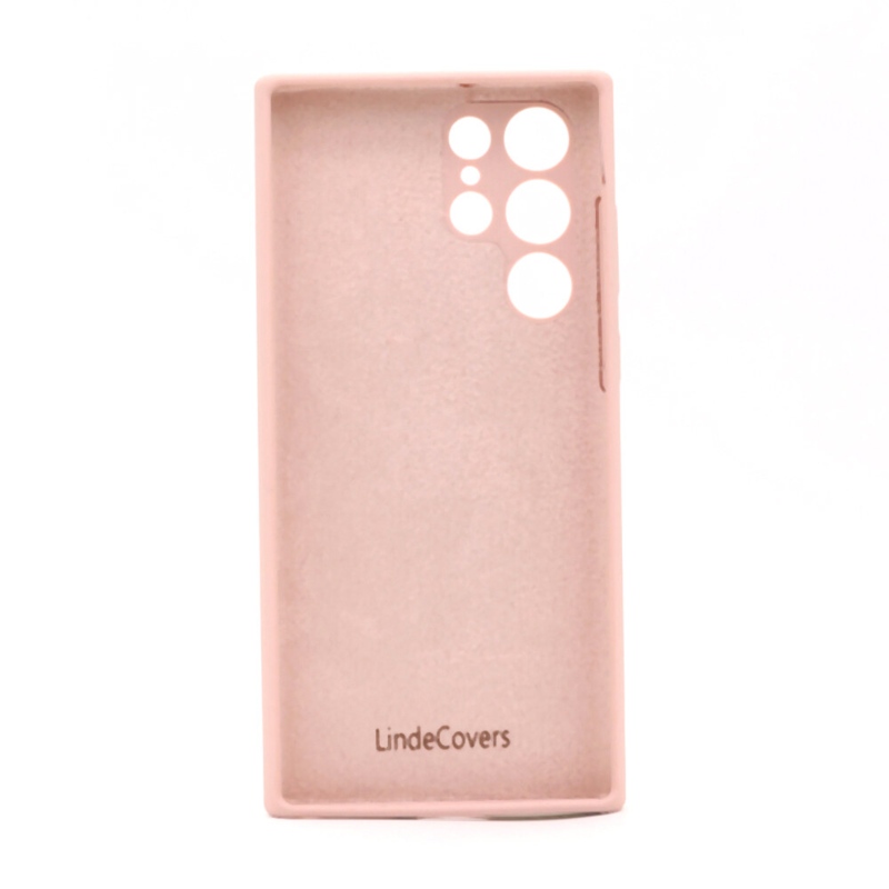 LindeCovers Samsung S22 Ultra - Silikonecover 18 Sand Powder