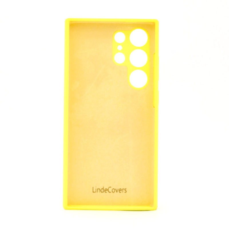LindeCovers Samsung S24 Ultra - Silikonecover 20 Fluorescent Green