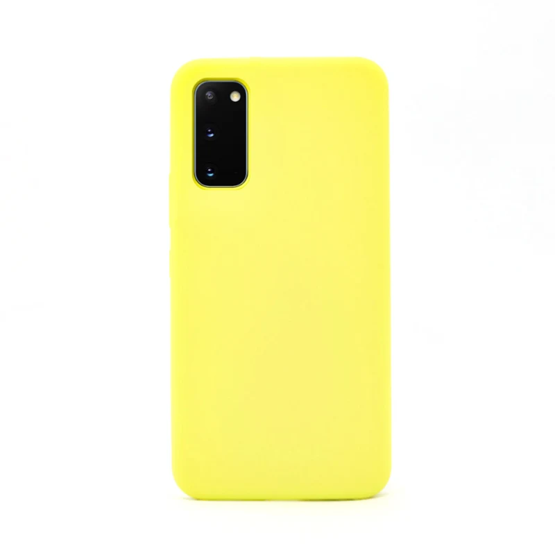 LindeCovers Samsung Galaxy S20/S11E - Silikonecover 6 Yellow