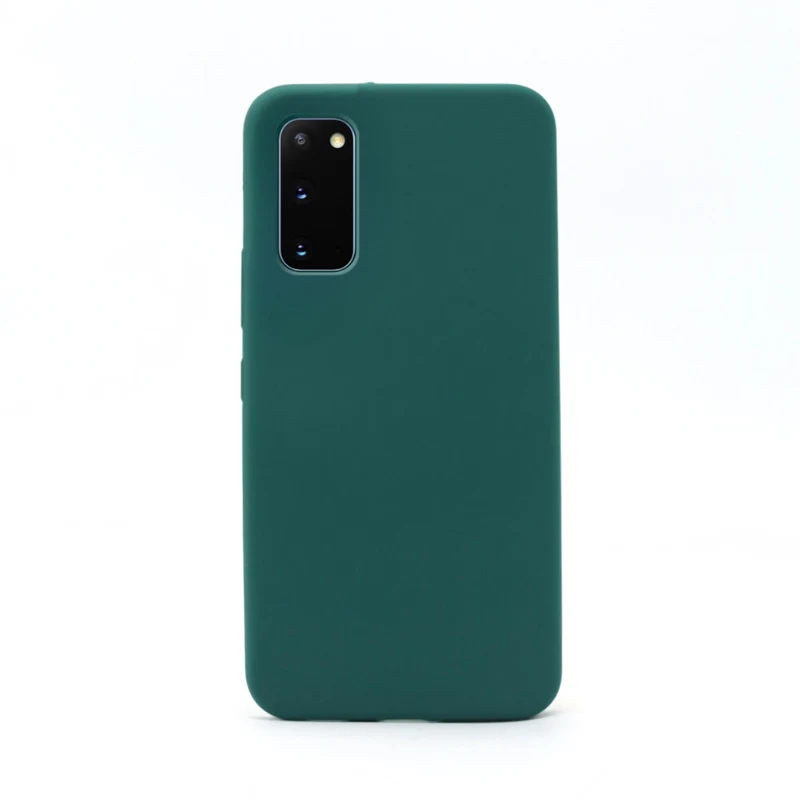 LindeCovers Samsung Galaxy S20/S11E - Silikonecover 22 Dark Green