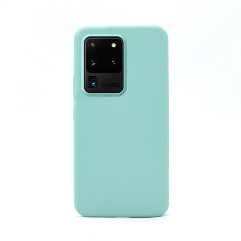 LindeCovers Samsung Galaxy S20 Ultra/S11 Plus - Silikonecover 2 Pale Green