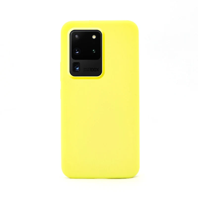 LindeCovers Samsung Galaxy S20 Ultra/S11 Plus - Silikonecover 6 Yellow