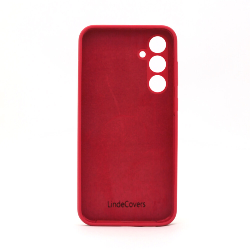LindeCovers Samsung S21 FE - Silikonecover 15 Rose-Carmine