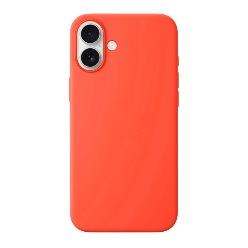 LindeCovers iPhone 16 - Silikonecover 2 Apricot Orange