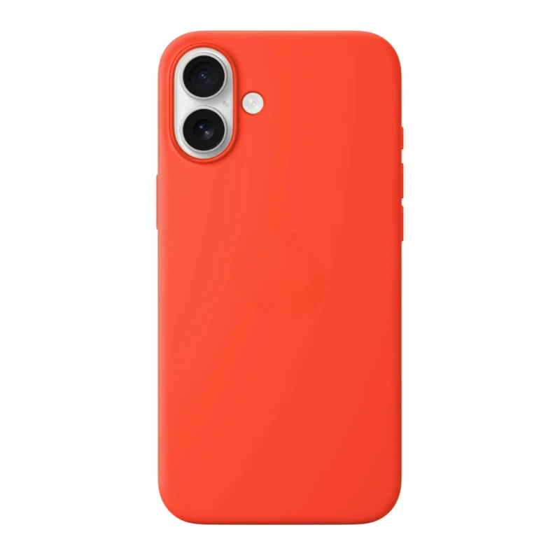 LindeCovers iPhone 16 - Silikonecover 13 Orange