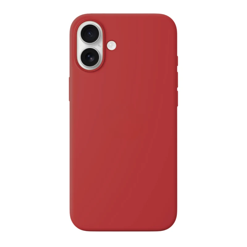 LindeCovers iPhone 16 - Silikonecover 25 Camellia Red